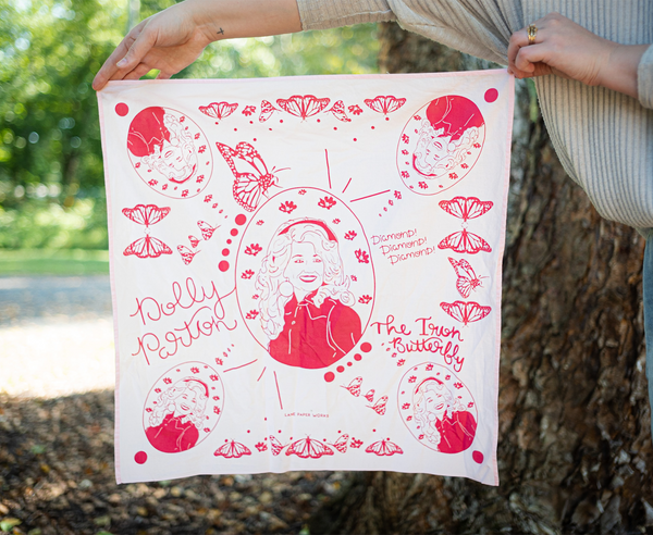 LIMITED EDITION PINK Dolly Parton Bandana