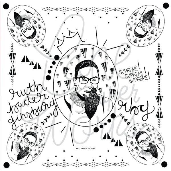 Ruth Bader Ginsburg Bandana