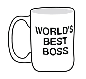 World's Best Boss Mug Sticker – Lane Paper Works
