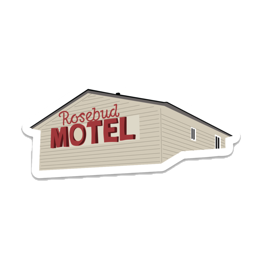 "Rosebud Motel" Schitt's Creek Sticker