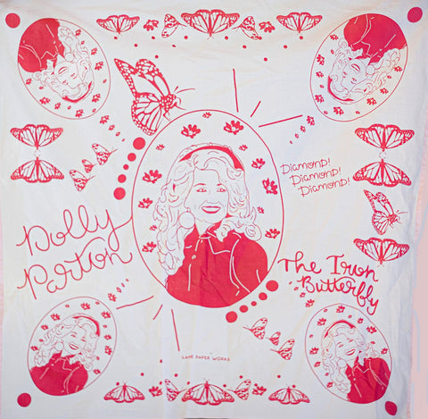 LIMITED EDITION PINK Dolly Parton Bandana