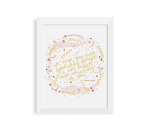 Thinking of You Print