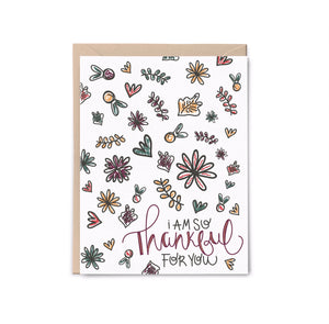 Thankful for You Card