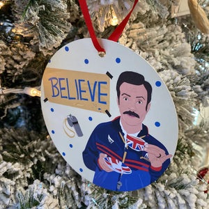 Ted Lasso Ornament
