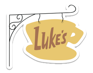 "Lukes" Ted Lasso Sticker