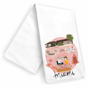 Miami Tea Towel