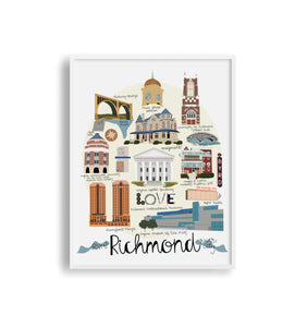 Richmond VA Print