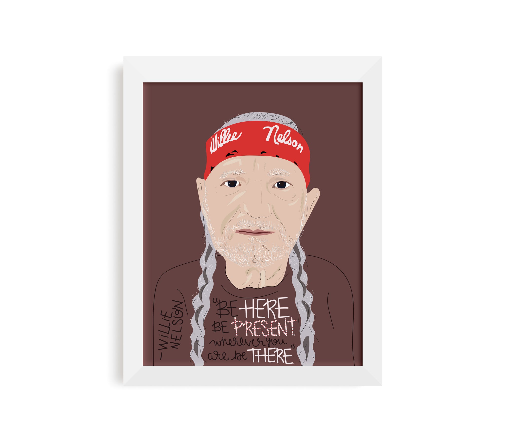 Willie Nelson Print